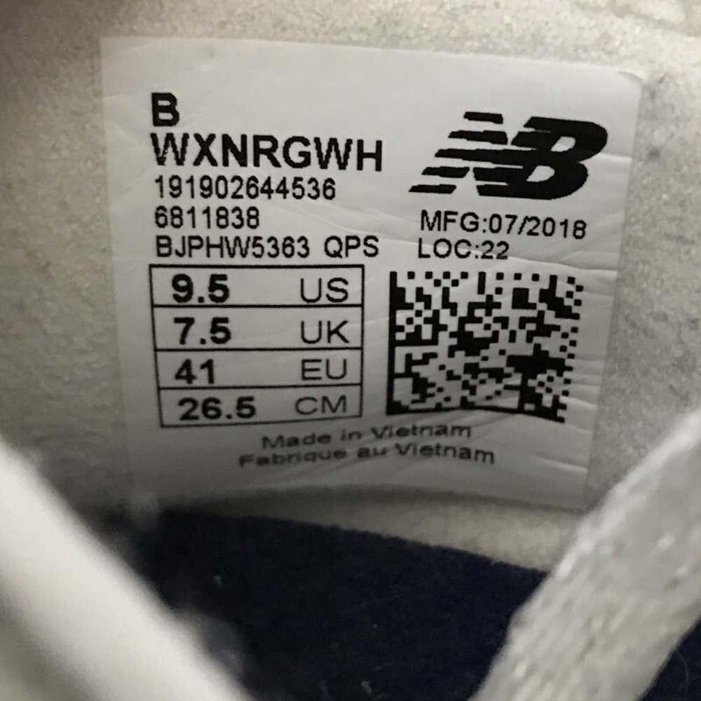 New Balance Womens FuelCore Nergize Training Shoes White WXNRGWH Low Top 9.5 B - Picture 8 of 9